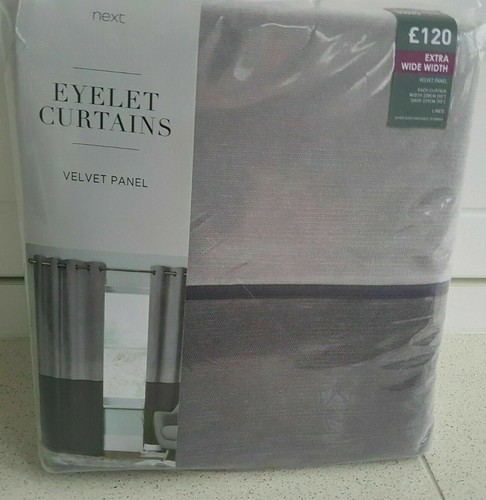 Next velvet panel eyelet - next,