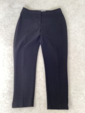 Principles By Ben de Lisi Petite Size 10 Black Trousers Straight Quality  VGC