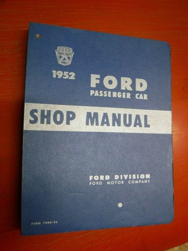 1952 ford passenger car - 1952,
