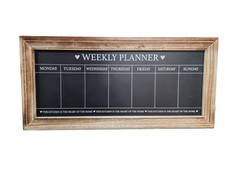 Large weekly planner wooden - large,