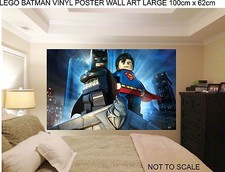 LEGO BATMAN ROBIN  WALL ART