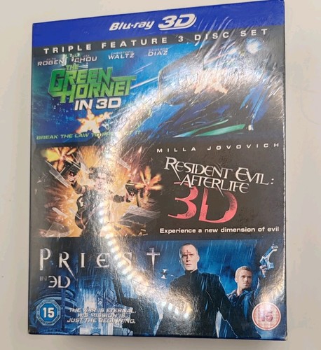 Triple feature blue ray - feature, 3d