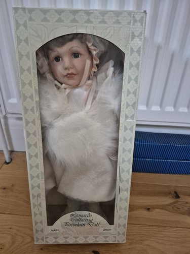 Leonardo porcelain doll - porcelain, mary