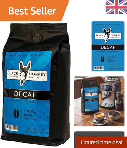 1kg decaffeinated whole coffee - decaffeinated,