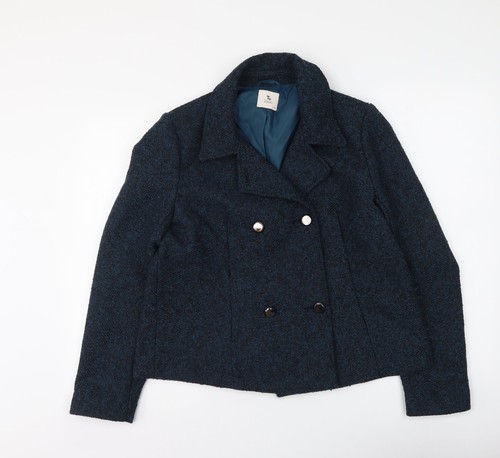 Womens blue jacket coat - tu,