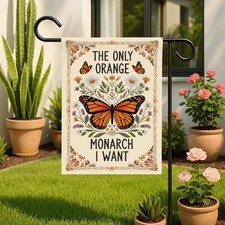 Butterfly garden flag the - butterfly, flag,