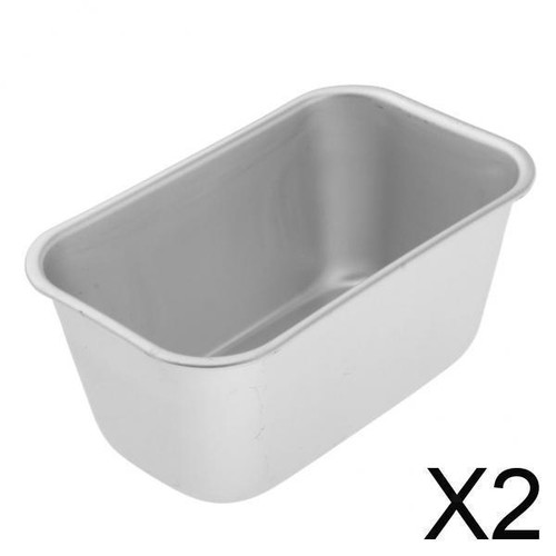 Aluminum alloy bread loaf - 2x,