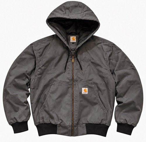 Carhartt mens grey hooded - carhartt,
