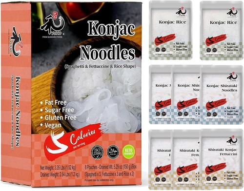 Pack konjac noodles - konjac,