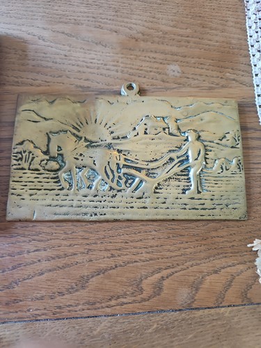 Vintage heavy solid brass - vintage,
