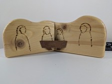 Wooden Christmas nativity