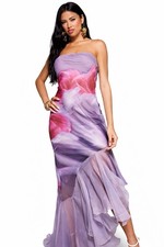Women’s Strapless Floral