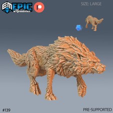 Giant Wolf 1 Miniature | Bring Your Adventures To Life