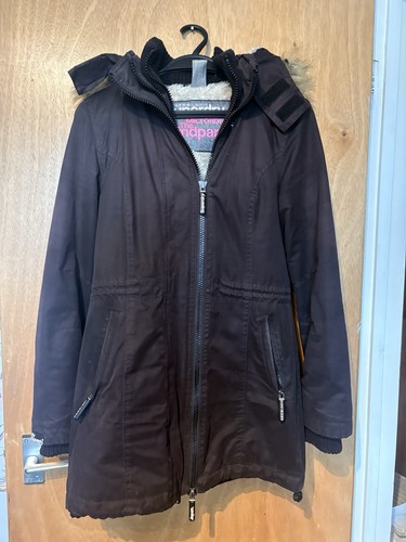 Superdry brown microfibre - superdry,
