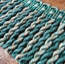 PER METRE. Green Heavy Bullion Fringe. 10cm, 4". Upholstery Trim/Fringing.