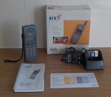 VINTAGE 1995 BT CELLNET JADE MOBILE 'PHONE IN ORIGINAL PACKAGING