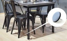 Round PTFE Furniture Glides - Teflon Nail-in Sliders Gliders - Various Sizes