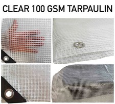 Clear Heavy Duty Tarpaulin