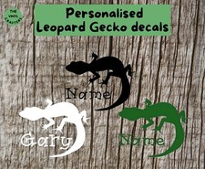 Personalised Leopard Gecko