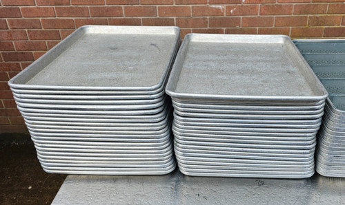 Aluminium baking trays 18x13 - baking,