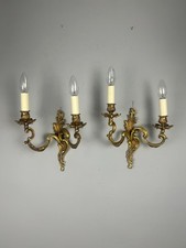 Pair Of French Gilt Brass