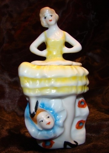 Box figurine bathing beauty - figurine,