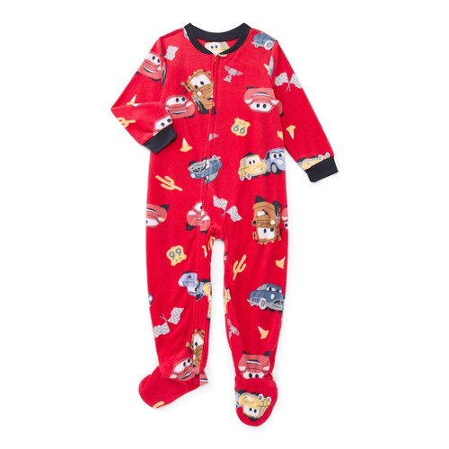 Cars footie pajamas - 2t,