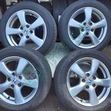 HONDA Civic / Hybrid/ Type R 2006-19  16" ALLOYS& TYRES 205 55 16 SET X4 SNG665A