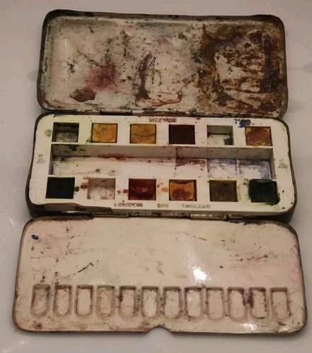 Antique reeves water colour - antique,