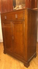 Vintage Solid Oak  2 Door