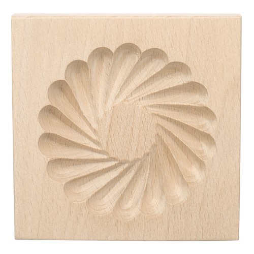 Wooden cookie mould x - cookie, 3.94"
