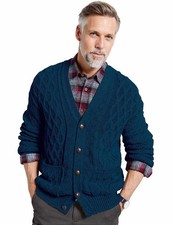 Mens Aran Style Knitwear