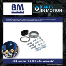 Catalytic Converter Fitting Kit fits MAZDA RX8 1.3 03 to 10 13B-MSP BM Quality