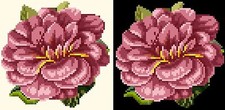 Berlinwork Camelia flower