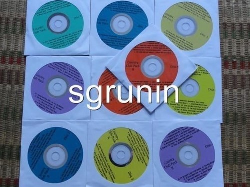 Cdg discs karaoke country - 10,