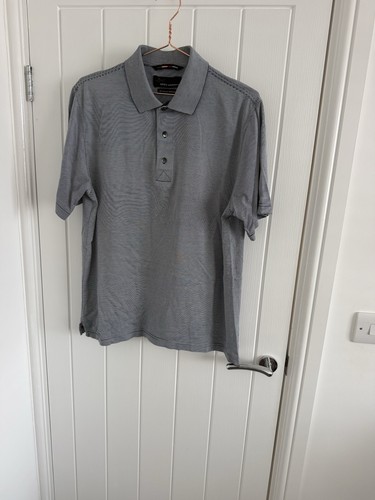 Grey striped short sleeve - grey, greg