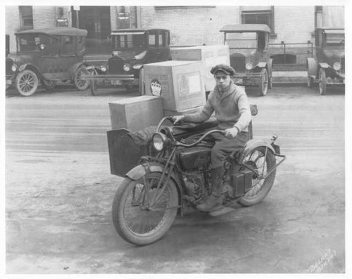 1924 indian scout motorcycle - scout,