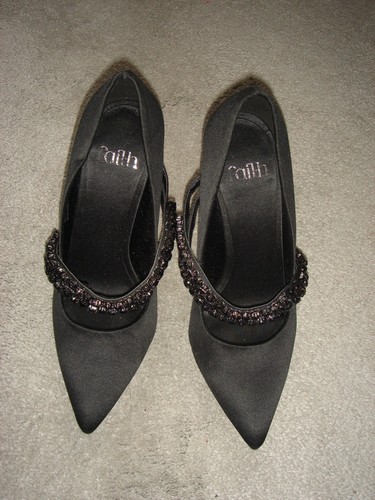 Faith women black - women's, beaded