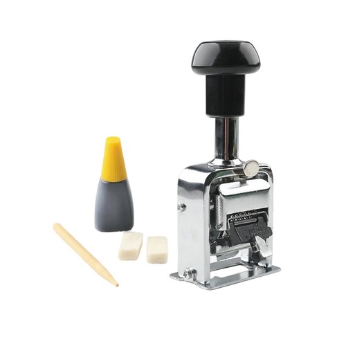 Numbering machine digits - machine, 6