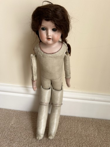 Antique german bisque head - bisque,