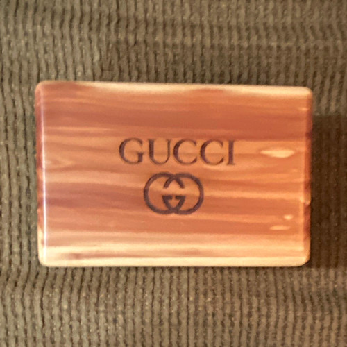 Gucci men money clip wood - gucci, men's