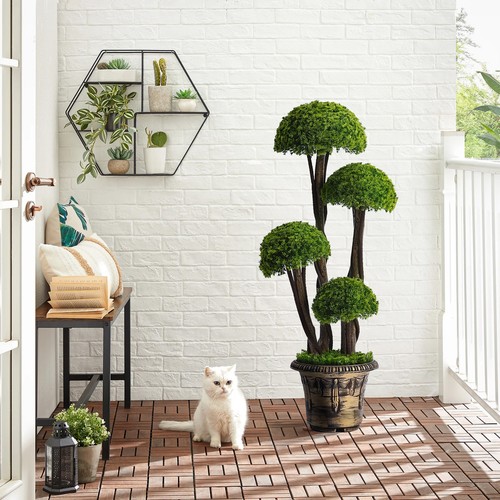 Artificial cypress topiary - artificial,