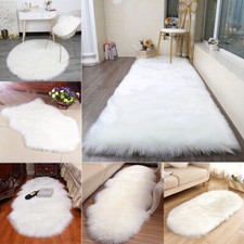 Soft Fluffy Sheepskin Chair