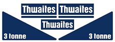 Thwaites 3 Tonne Dumper Plant