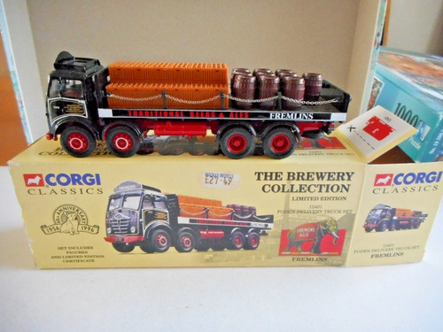 Corgi brewery coll 12401 foden - corgi,