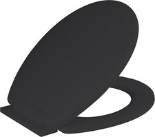 Black Soft Close Toilet Seat