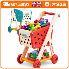 Kids shopping cart toy trolley - shopping,