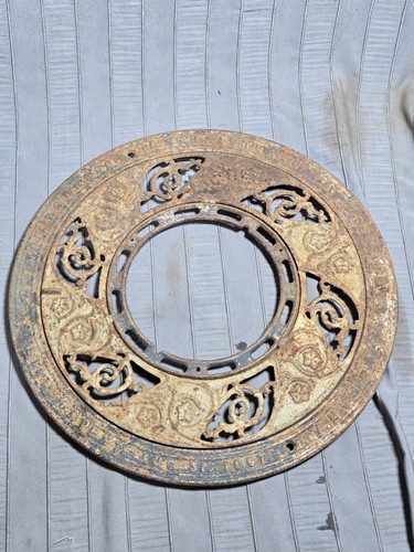 Antique cast iron ornate - ornate, stove