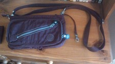 SMALL PURPLE KIPLING LARGE ZIP