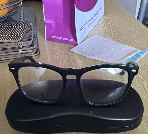 Ray ban black hard case - hard,